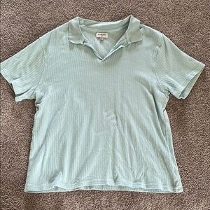 Men's Baby Blue Polo Shirt